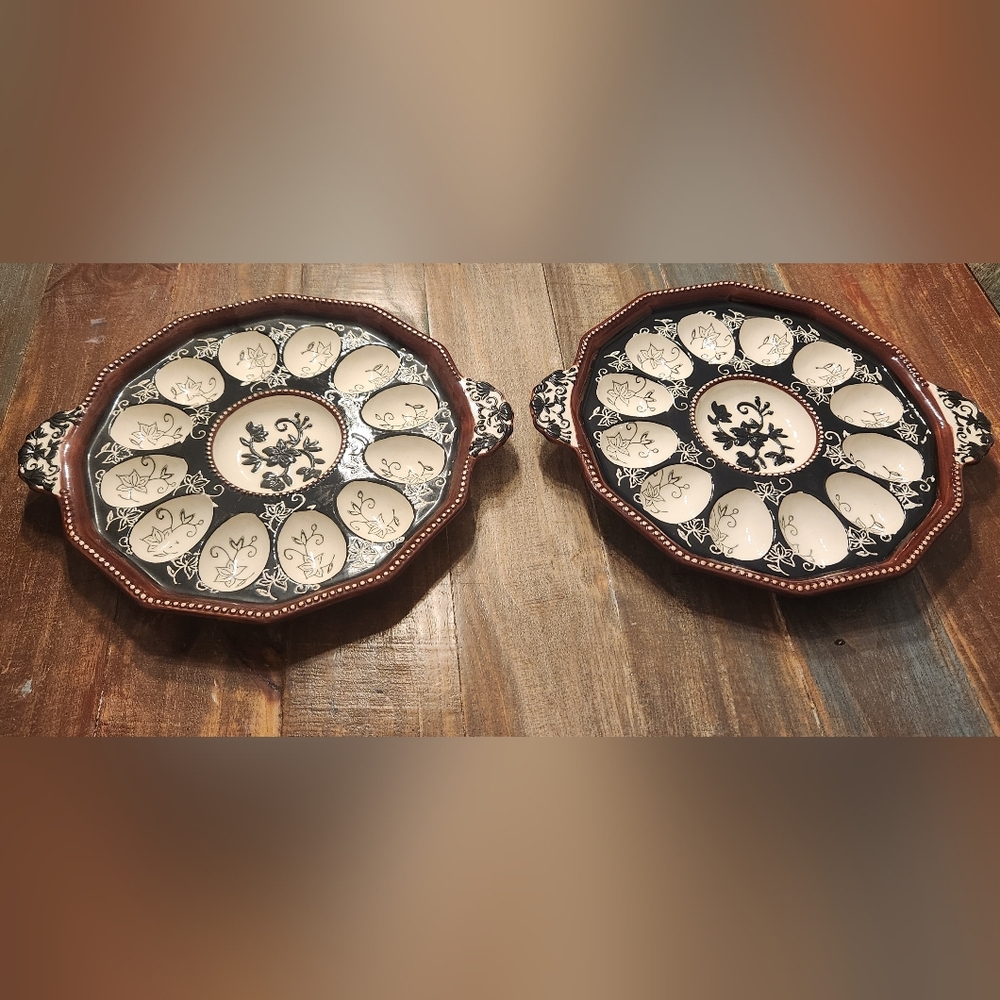 Temptations Egg Serving Trays